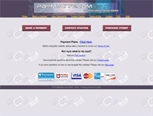 Tablet Screenshot of paymycite.com